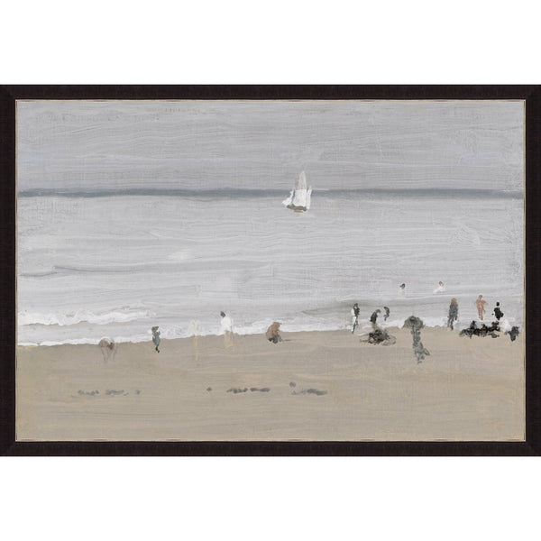 A Day By The Sea - Framed Print - Lady of the Lake