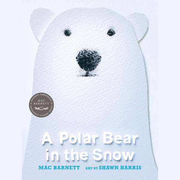 A Polar Bear In Snow - Hardcover Book