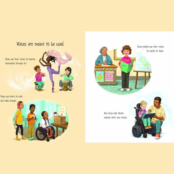 A Voice Like Yours - Hardcover Book - Lady of the Lake