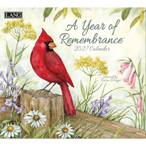 A Year of Remembrance - 2027 Calendar - Lady of the Lake