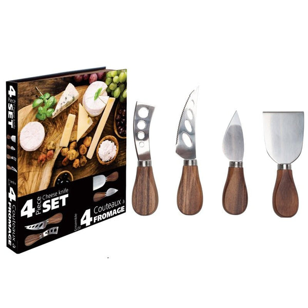 Acacia Cheese Knife Set - Lady of the Lake