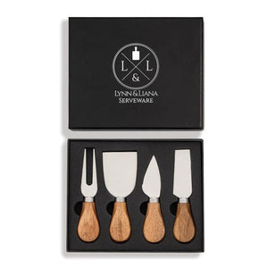 Acacia Cheese Knife - Set 4