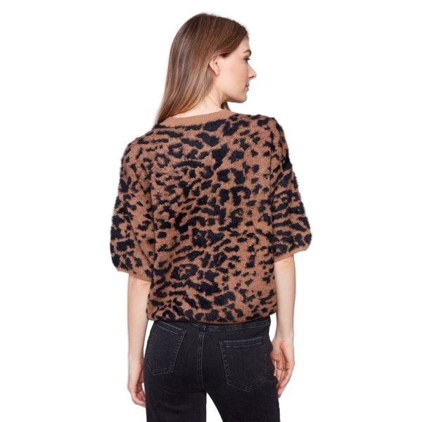 Addison Balloon Elbow Sleeve Knit Sweater - Lady of the Lake