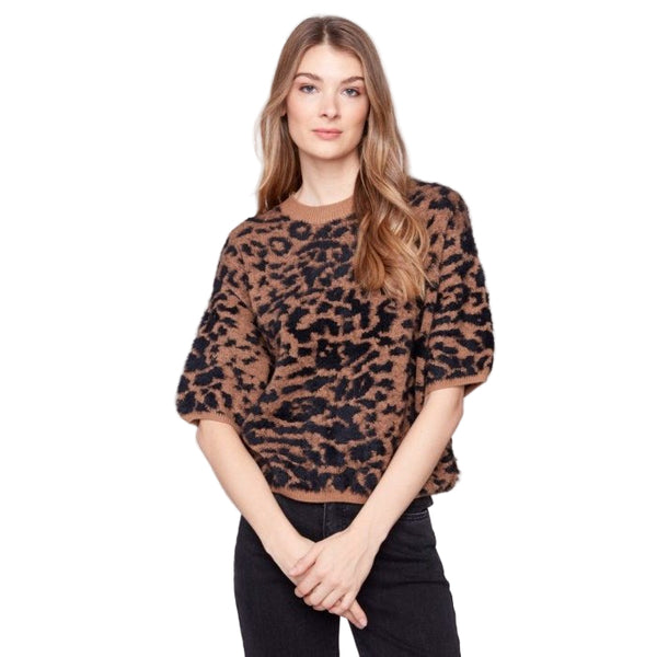 Addison Balloon Elbow Sleeve Knit Sweater - Lady of the Lake