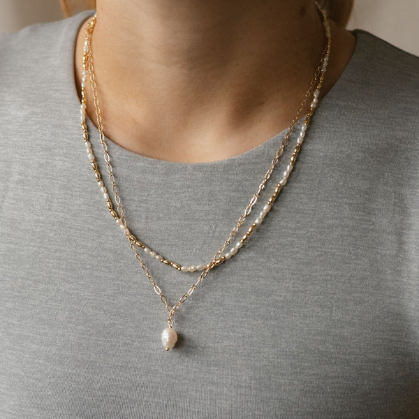 Adeline Pearl Necklace - Lady of the Lake