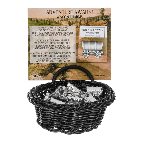 Adventure Awaits! - Wagon Charm - Lady of the Lake