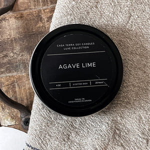 Agave Lime - Soy Travel Tin Candle