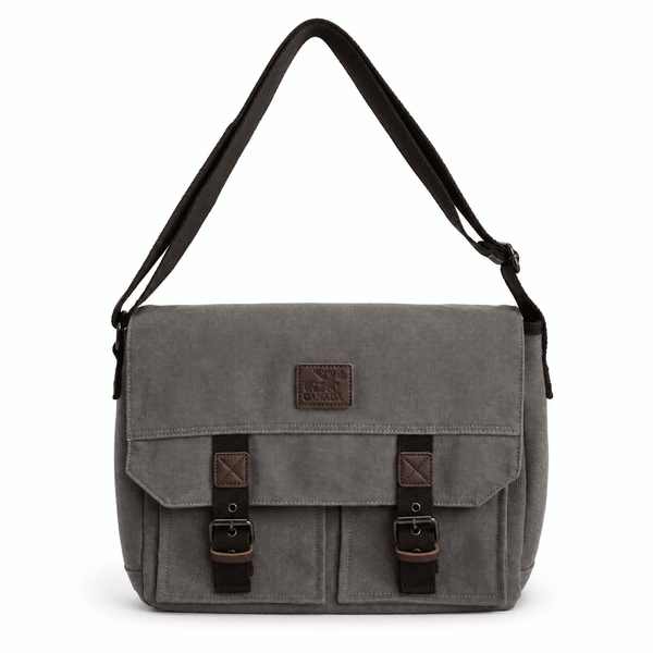 Alex Canvas Messenger Bag - Lady of the Lake