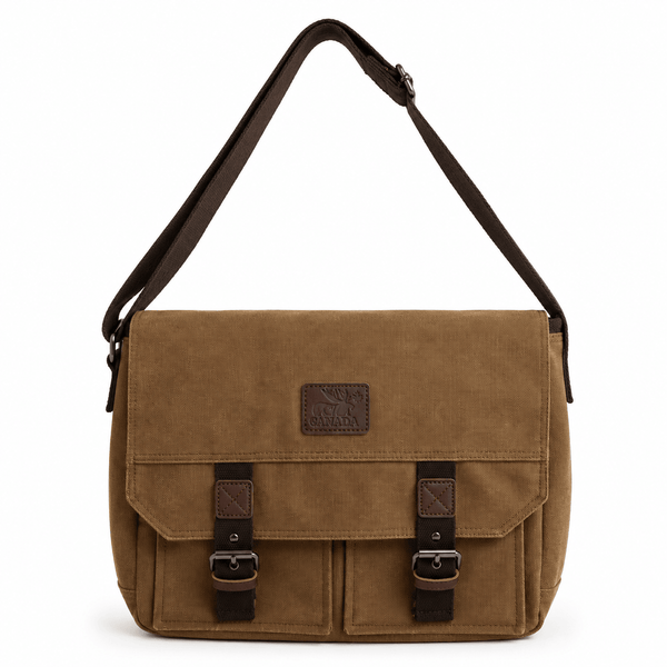 Alex Canvas Messenger Bag - Lady of the Lake