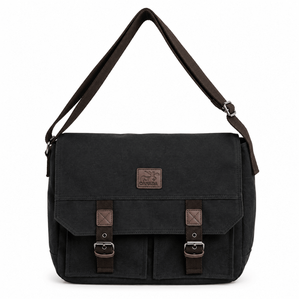 Alex Canvas Messenger Bag - Lady of the Lake