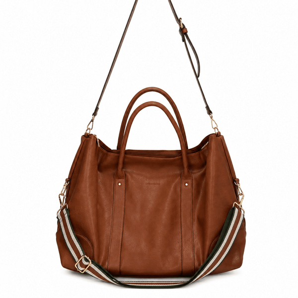 Alexis Stripe Weekender Travel Bag - Lady of the Lake