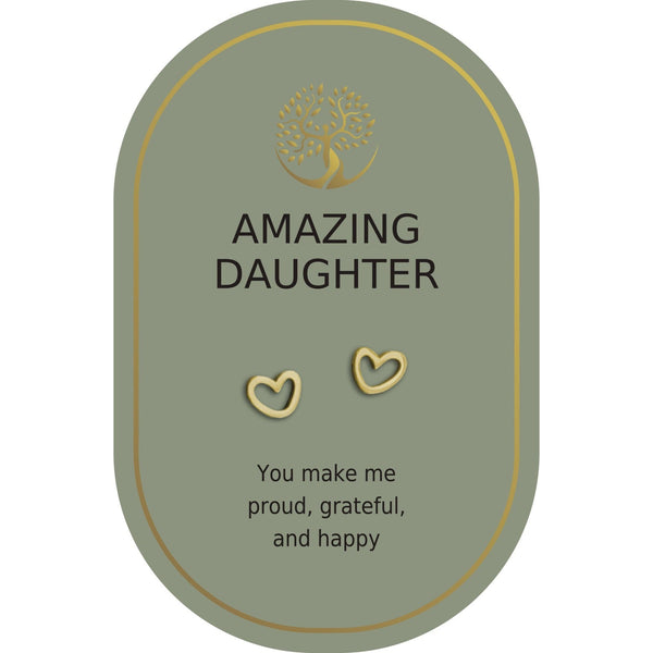 Amazing Daughter Stud Earrings - Lady of the Lake