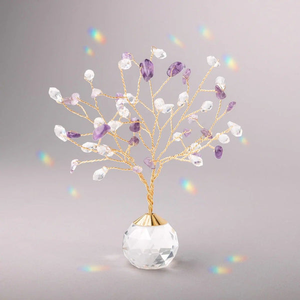 Amethyst | Protection - Suncatcher Tree of Life - Lady of the Lake