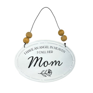 Angel In Heaven Called Mom Sign
