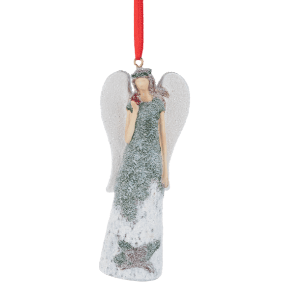 Angela Evergreen Angel Ornament