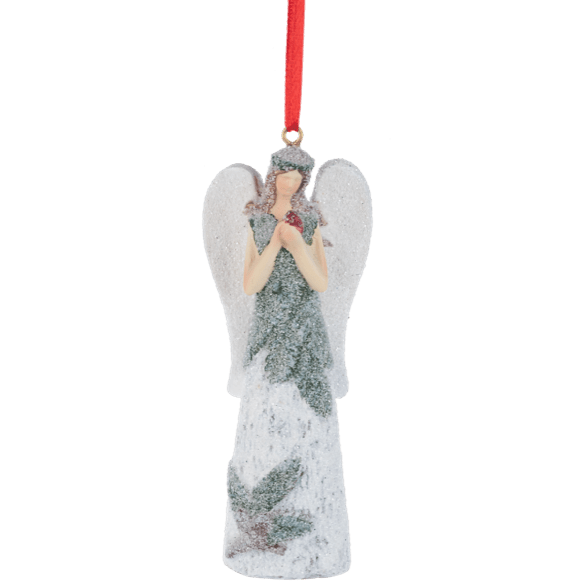 Angela Evergreen Angel Ornament