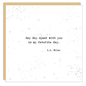 Any Day - Greeting Card - Anniversary / Love - Lady of the Lake