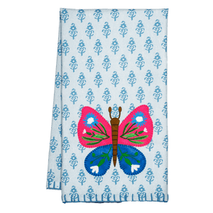 Applique Butterfly Tea Towel - Lady of the Lake