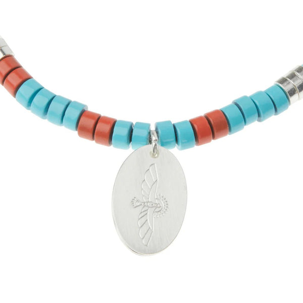 Aqua Terra - Stone Of Peace - Stone Intention Charm Bracelet