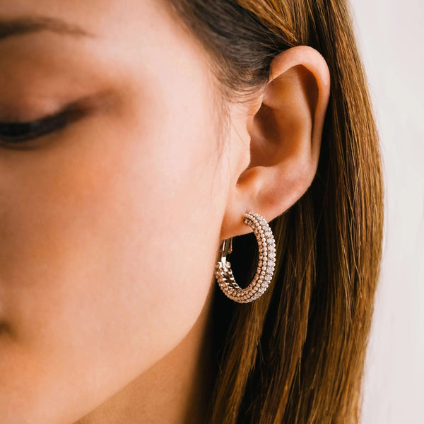 Astaire 28mm Hoop Earrings - Lady of the Lake