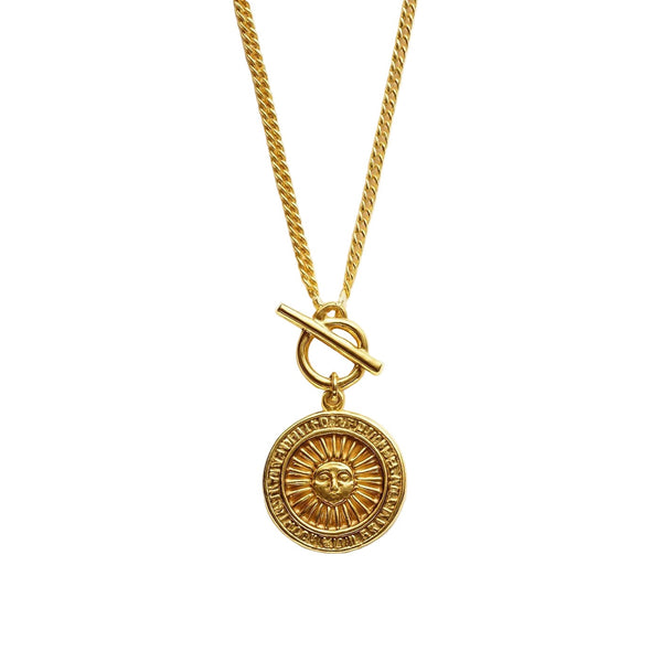 Athena Medallion Necklace - Lady of the Lake