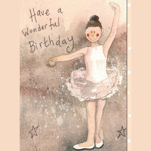 Ballet Dancer - Greeting Card - Birthday