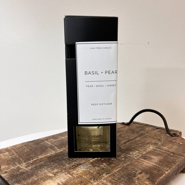 Basil & Pear - Reed Diffuser