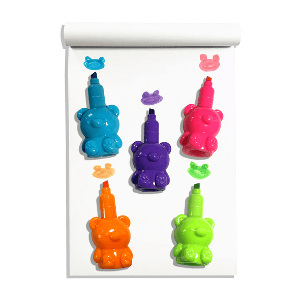 Bear Besties Stacking Highlighters - Set of 5 Colours - Lady of the Lake