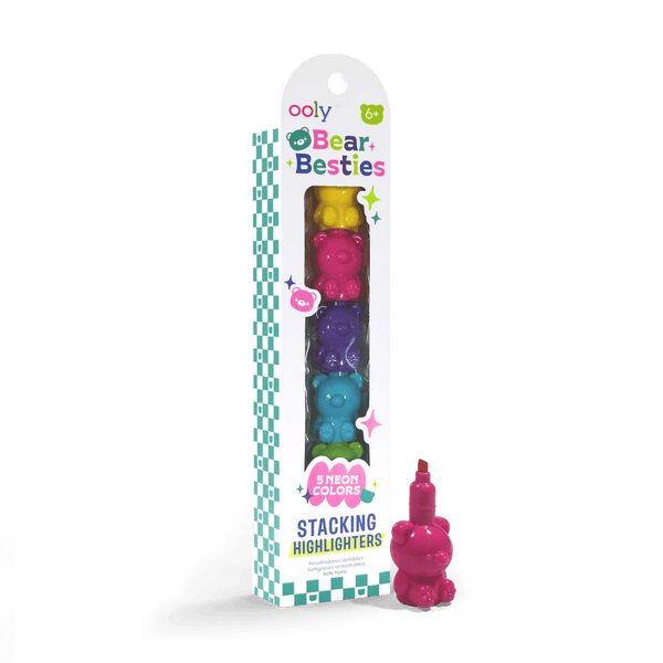 Bear Besties Stacking Highlighters - Set of 5 Colours - Lady of the Lake