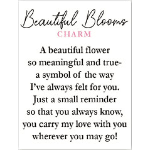 Beautiful Blooms - Bouquet Charm - Lady of the Lake
