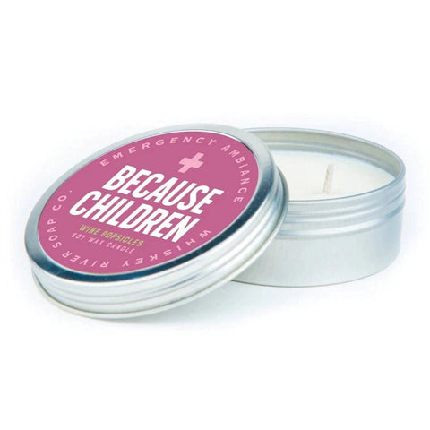 Because Children - Emergency Ambiance Travel Tin Candle