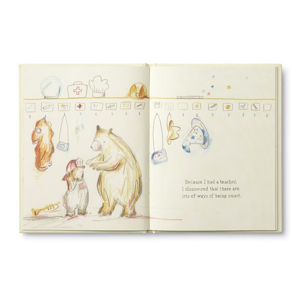 Because I Had A Teacher - Hardcover Book - Lady of the Lake