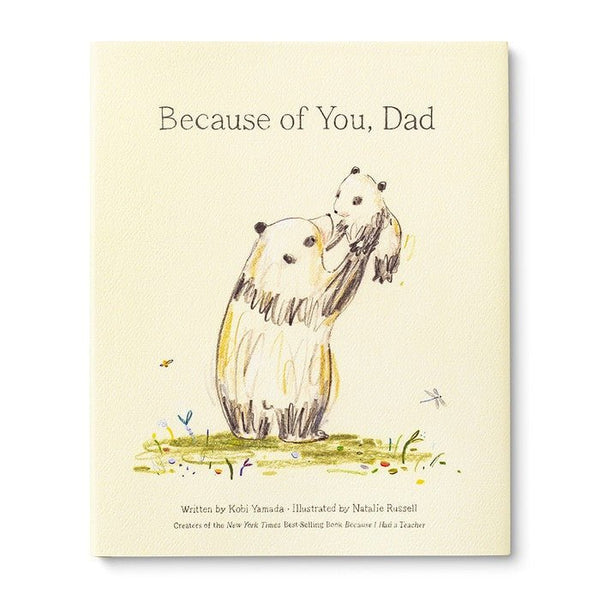 Because of You, Dad - Hardcover Book - Lady of the Lake
