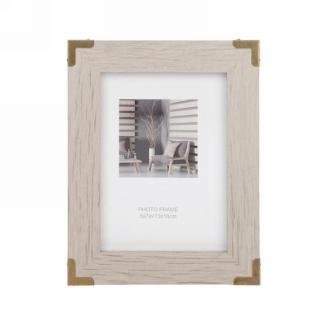 Beige Trim Photo Frame