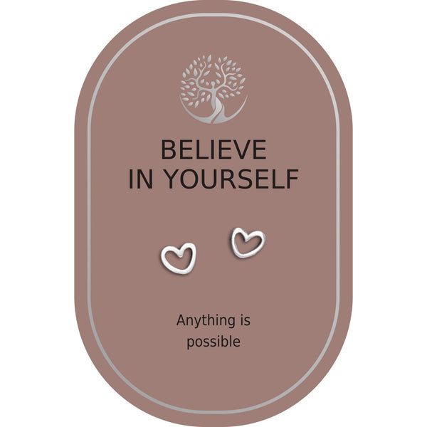 Believe In Yourself Stud Earrings - Lady of the Lake
