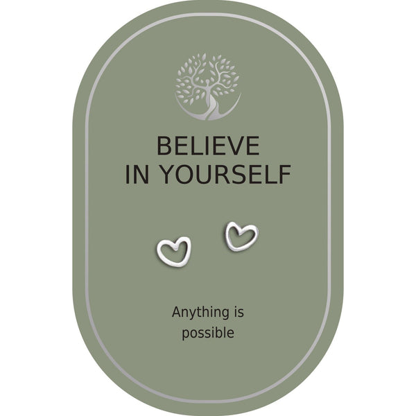 Believe In Yourself Stud Earrings - Lady of the Lake