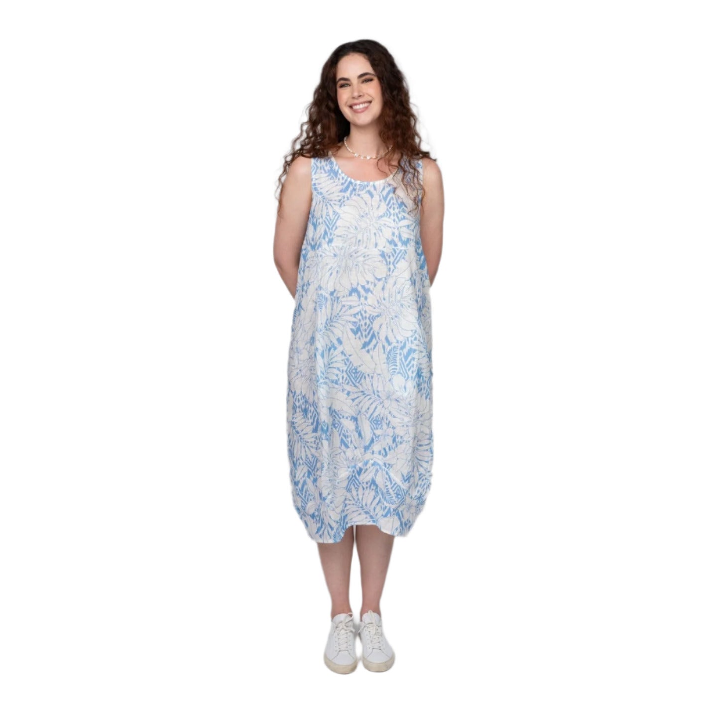 Benoîte Stamped Floral Dress - Lady of the Lake