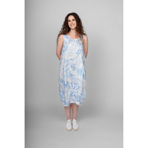 Benoîte Stamped Floral Dress - Lady of the Lake