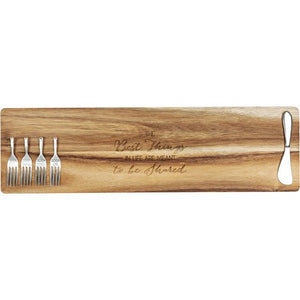 Best Things Acacia Cheeseboard - Lady of the Lake