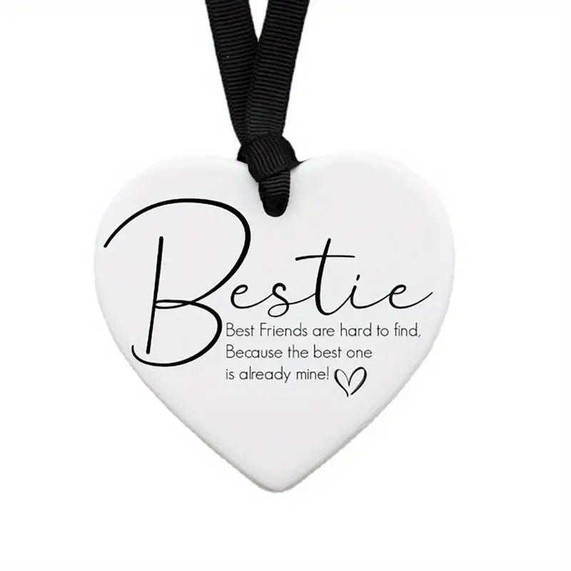 Bestie Heart Ornament