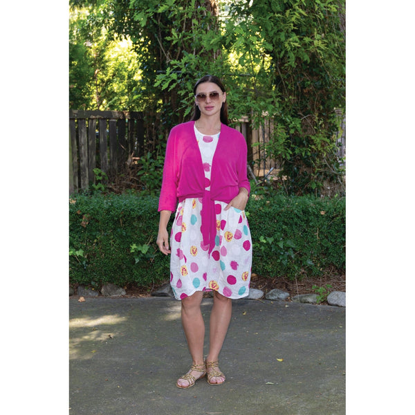 Beth Modal Knit Tie Front Cardigan - Lady of the Lake