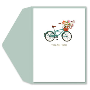 Bike - Greeting Card - Thank You