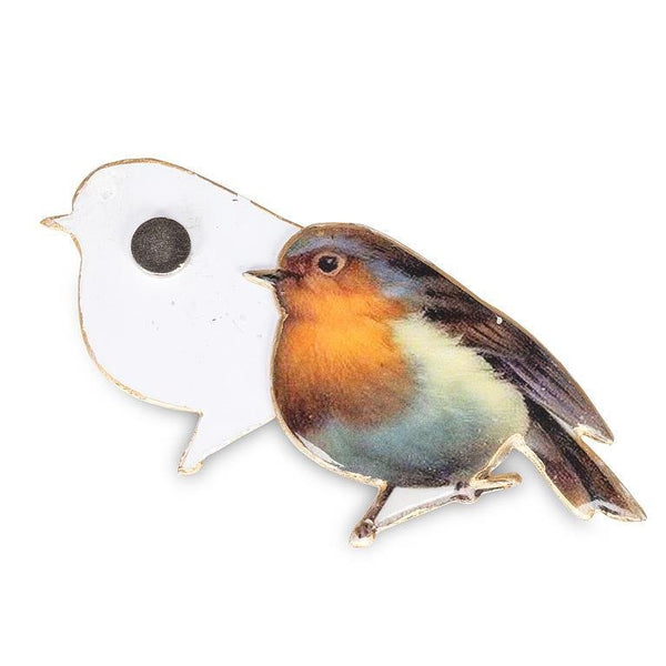 Bird Two - Sided Magnet - Lady of the Lake