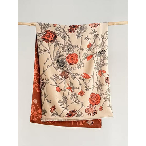 Blanker Scarf - Floral - Lady of the Lake