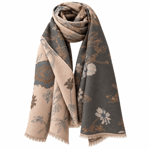 Blanket Scarf - Floral - Lady of the Lake