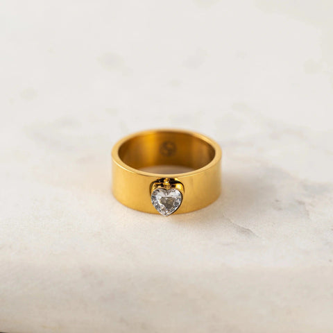 Bliss Heart Ring - Lady of the Lake