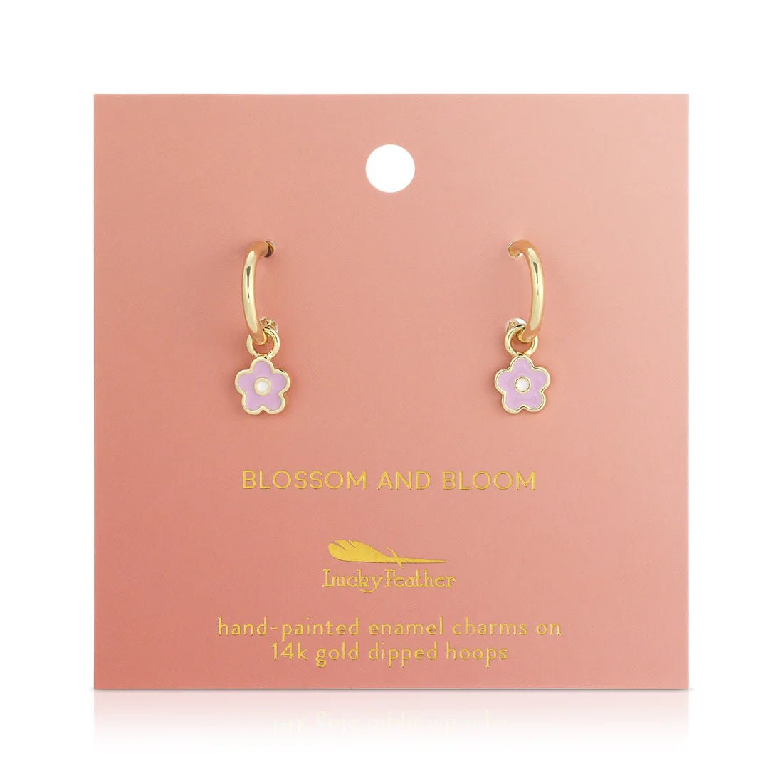 Blossom & Bloom - Flower Hoop Earrings - Lady of the Lake