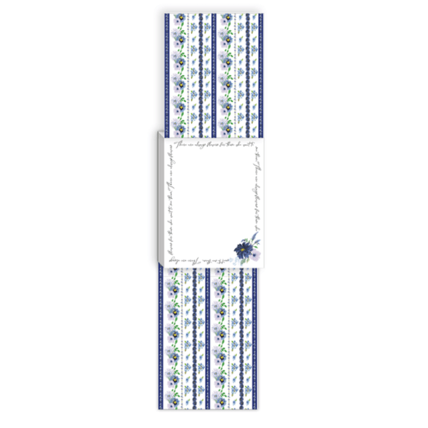 Blue Dahlia Pocket Notepad - Lady of the Lake