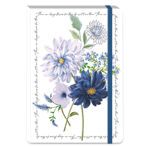 Blue Dahlia Softcover Journal - Lady of the Lake