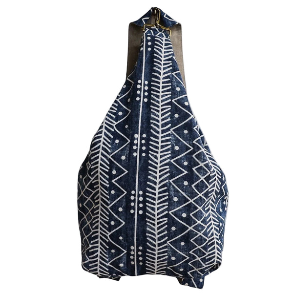 Blue Zigzag Backpack - Lady of the Lake